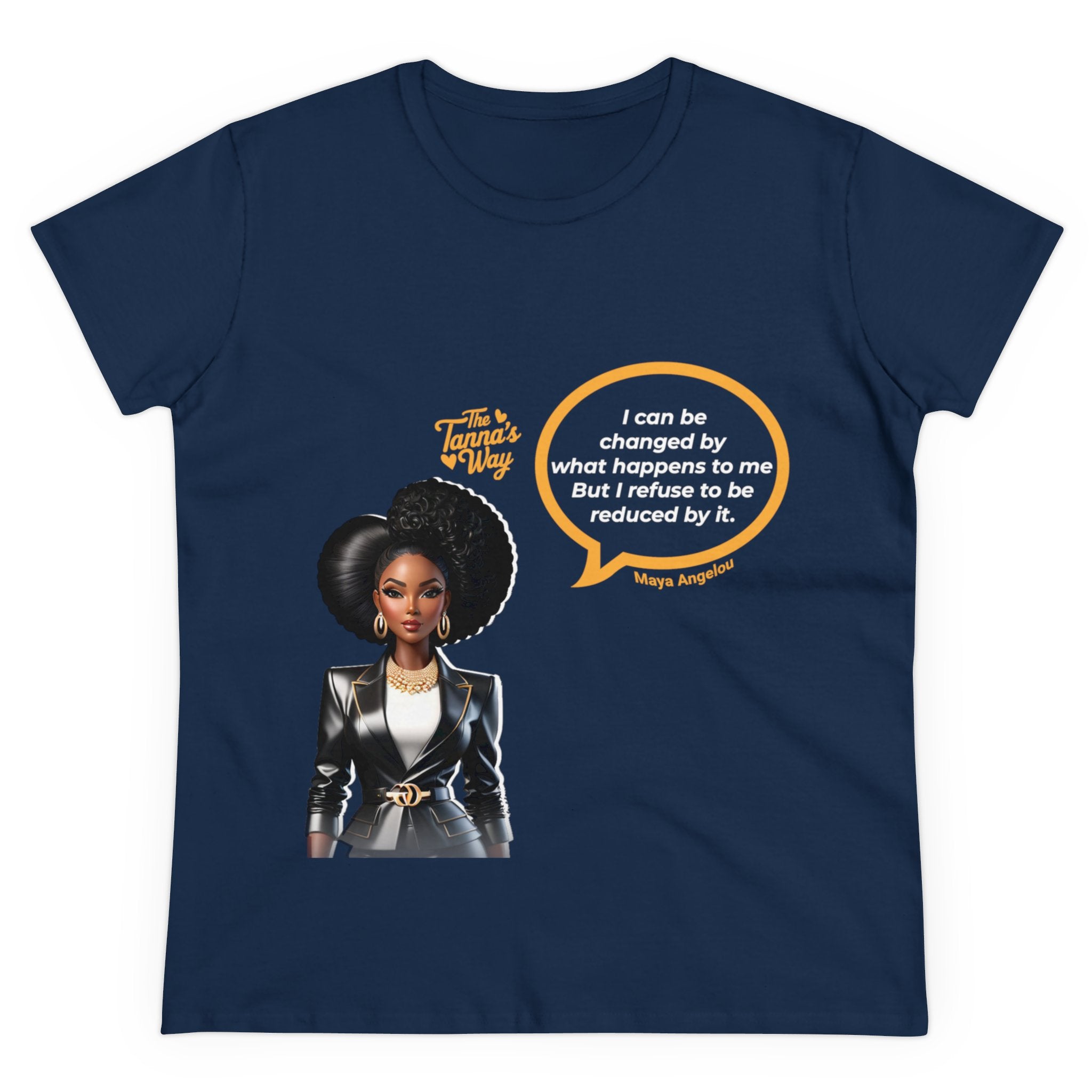 Maya Angelou 2 | Women's Midweight Cotton Tee
